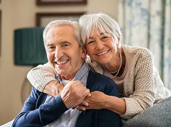 Dentistry Austin TX Happy Senior Couple Portrait